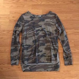 Camouflage sweater